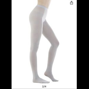 Semi-Opaque Pantyhose Footed Tights